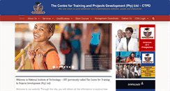 Desktop Screenshot of ctpd-namibia.com